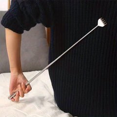 3pcs Adjustable Back Scratcher Stainless Steel Anti Itch Claw Massager
