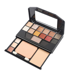 19 Colors Makeup Palette Set Eyeshadow Contouring Concealing Setting Powder