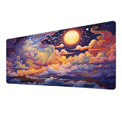Dreamy Cloud Desk Mat Large Gaming Mouse Pad E Sports Office Keyboard Pad