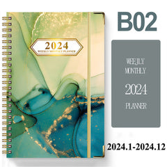 A5 Calendar Planner Notebook Weekly Monthly Agenda Organizer