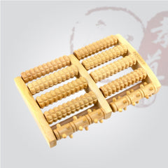 Wooden Foot Massager Roller Yoga Relaxation Tool