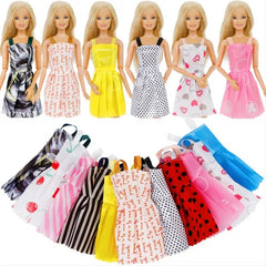 10pc Doll Wardrobe Set for 11.5 inch Dolls, Mix & Match Colors, Holiday Gift