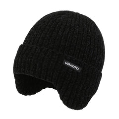 Winter Thick Velvet Ear Protection Knitted Hat