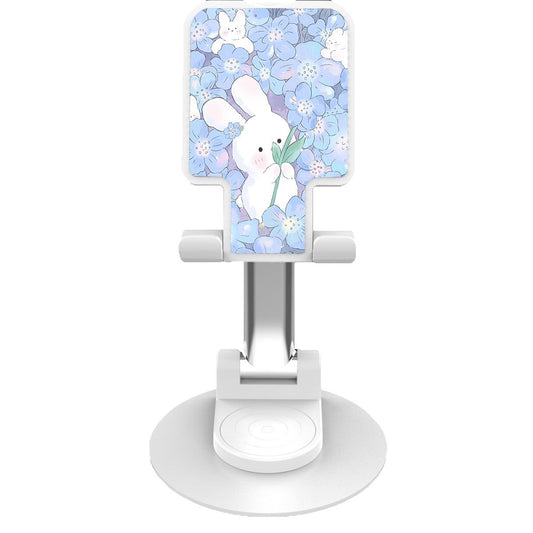 Strawberry Pig Ice Cream 360 Rotatable Bracket Foldable Phone Tablet Stand