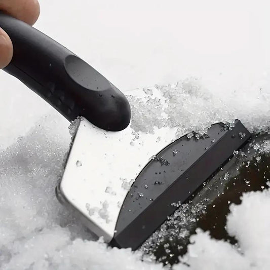 Car Windshield Snow Shovel Stainless Steel Deicer Winter Tool
