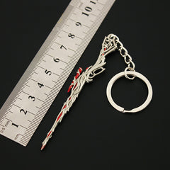 Mini Metal Model Toy Key Chain Bag Decoration Pendant Gift For Men Boys