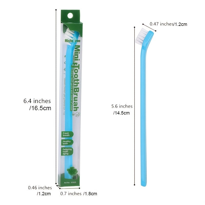 2pcs Solid Dog Toothbrush for Dental Care