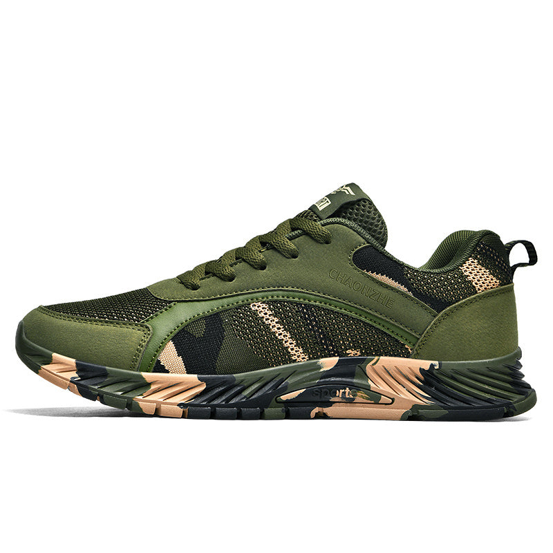 Women's Camo Platform Sneakers Breathable Lightweight Sports Shoes