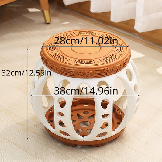 Chinese Antique Round Pier Table