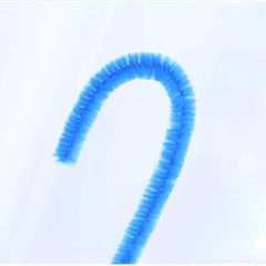 100pcs Zinc Bar Colorful Hair Strips DIY Children's Material Bag