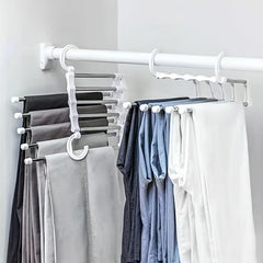 5-in-1 Magic Trouser Rack Hanger - Maximize Closet Space