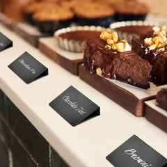 Mini Chalkboard Signs For Food 3pcs Pack Small Chalkboard Food Signs For Party