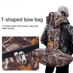 Archery Bow Bag Crossbow Carry Storage Bag T Shaped Protective Bag