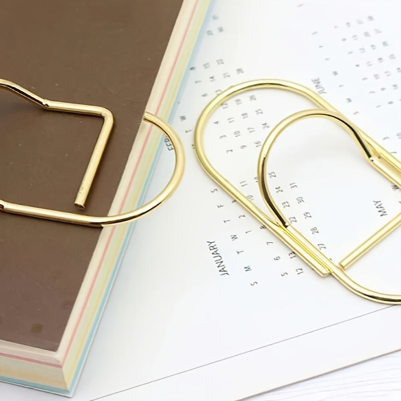 5pcs Metal Pen Clip Notebook Accessory Conveniently Carry Pencil Holder