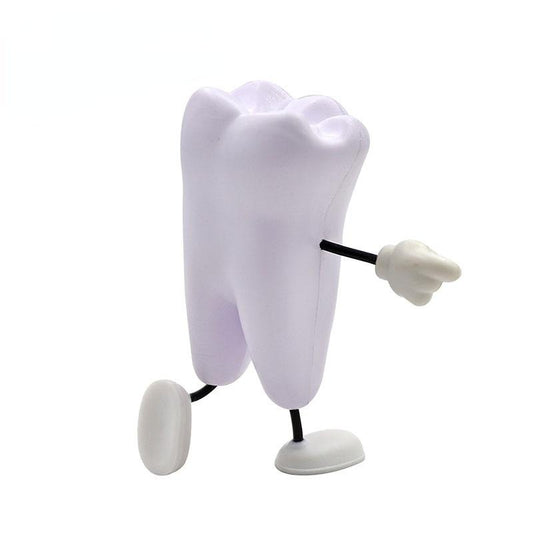 Soft PU Foam Tooth Squeeze Toy Dental Clinic Dentist Gift