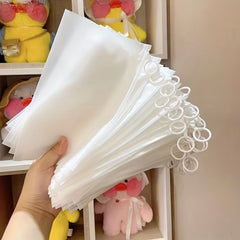 30pcs Storage Bags For Kids Toys Waterproof Transparent Portable