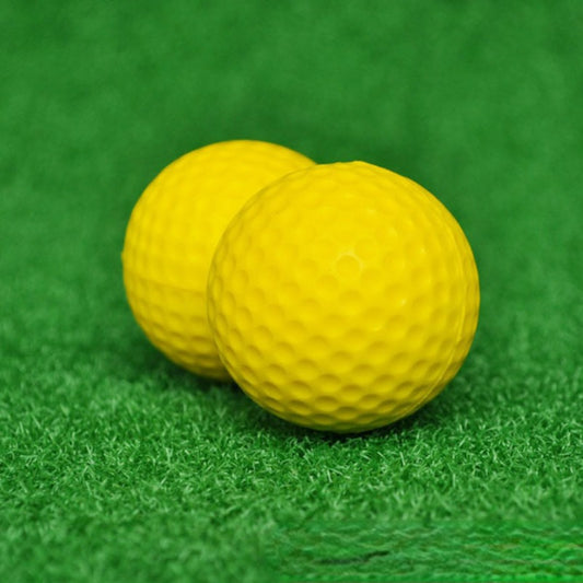 2pcs Soft Golf Balls Golf Training Balls Golf Practice Balls Golf Aid Balls