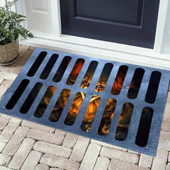 Halloween 3D Illusion Clown Doormat Home Christmas Decoration