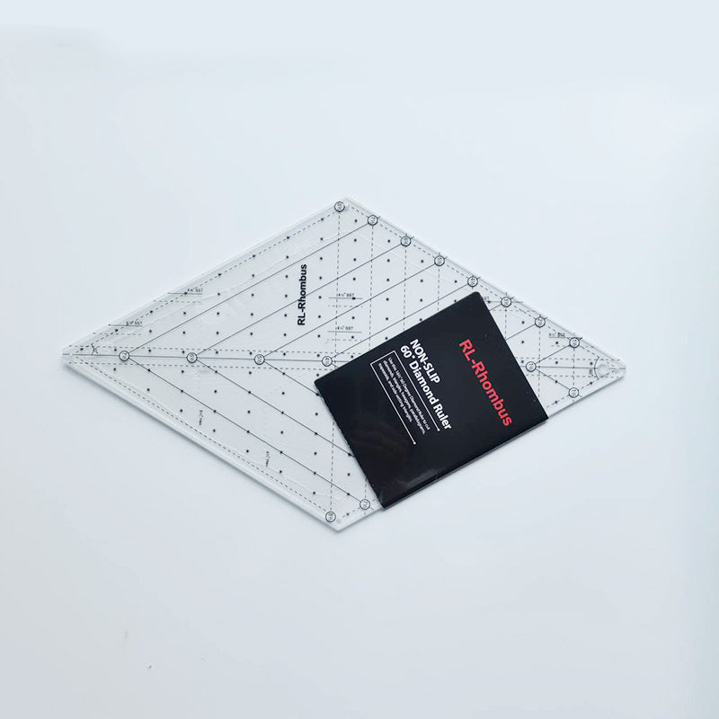 Acrylic Cloth Ruler Sewing Cutting Tool Rhombus Template Patchwork