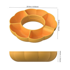 Solid Silicone Snack Ring Tray Bowl for 40oz Cup, 5 Compartments