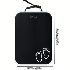 Car Seat Anti-kick Pad - Protects Seat, Prevents Scratches - 1pc 63.5x45.72cm