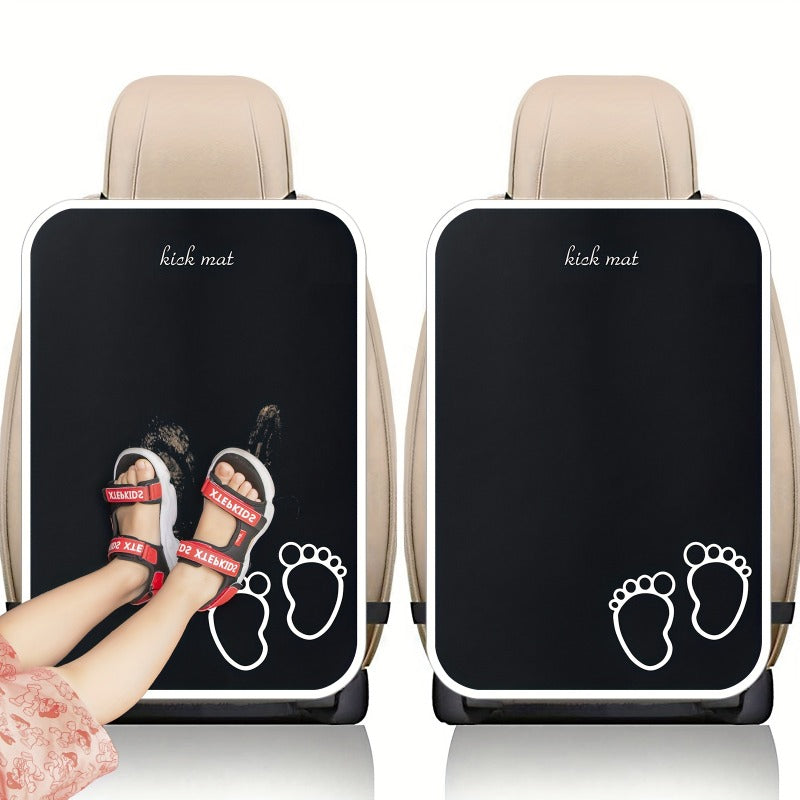 Car Seat Anti-kick Pad - Protects Seat, Prevents Scratches - 1pc 63.5x45.72cm