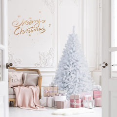 Artificial Christmas Tree with Foldable Stand for Home Office