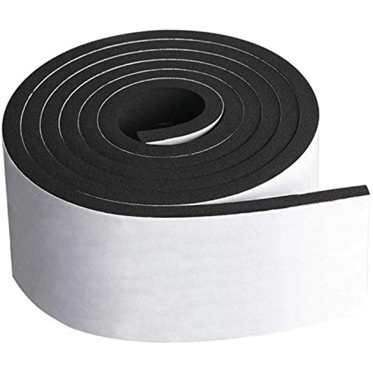 Foam Strip Roll 4x10' 1 4 Thick Weather Seal High Density Strip Adhesive Backing
