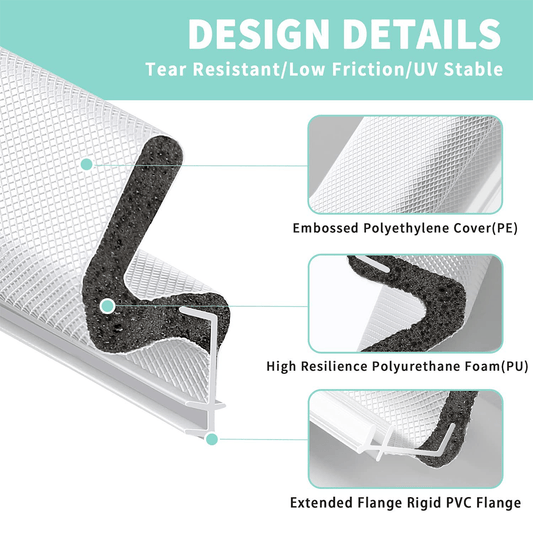Foam Kerf Door Seal 6.0M Weatherstripping