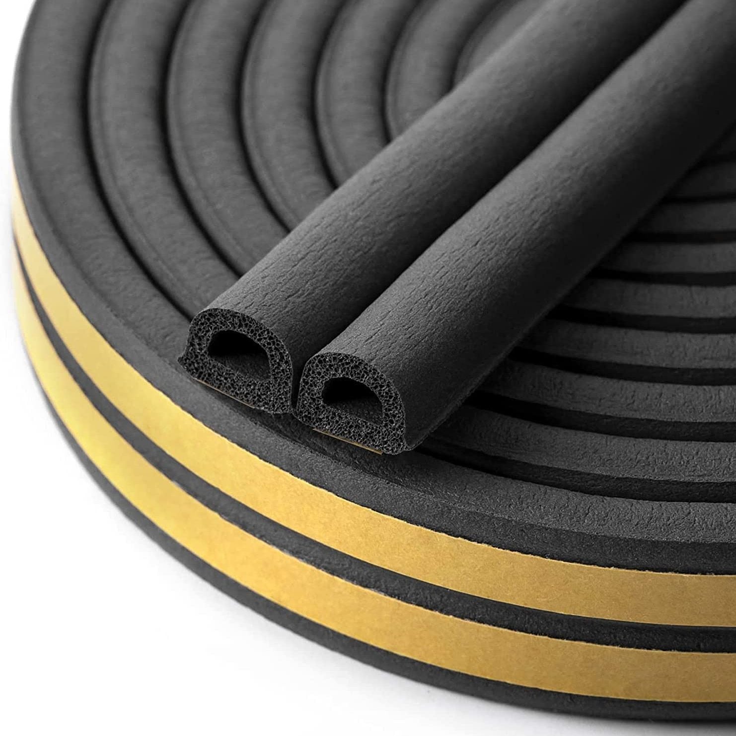 Self Stick Foam Weather Stripping Door Window Seal Draft Stopper