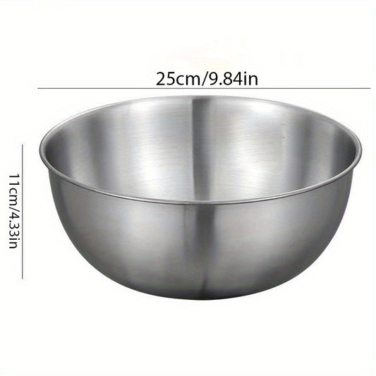 Stainless Steel Bowls With Scale for Outdoor Camping Picnic