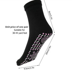 2 Pairs Winter Socks - Warm Foot Massage Socks