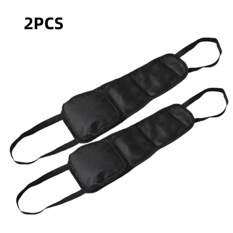 2pcs Car Seat Side Storage Bag Car Seat Organizer Hanging Mesh Pocket Storage