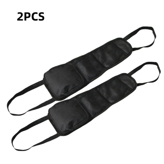 2pcs Car Seat Side Storage Bag Car Seat Organizer Hanging Mesh Pocket Storage