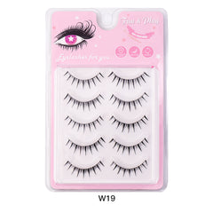 Sunflower Fairy False Eyelashes Transparent Stem