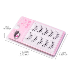 Sunflower Fairy False Eyelashes Transparent Stem