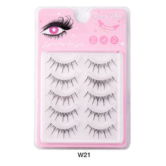 Sunflower Fairy False Eyelashes Transparent Stem