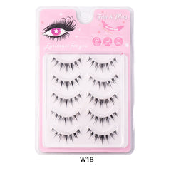 Sunflower Fairy False Eyelashes Transparent Stem