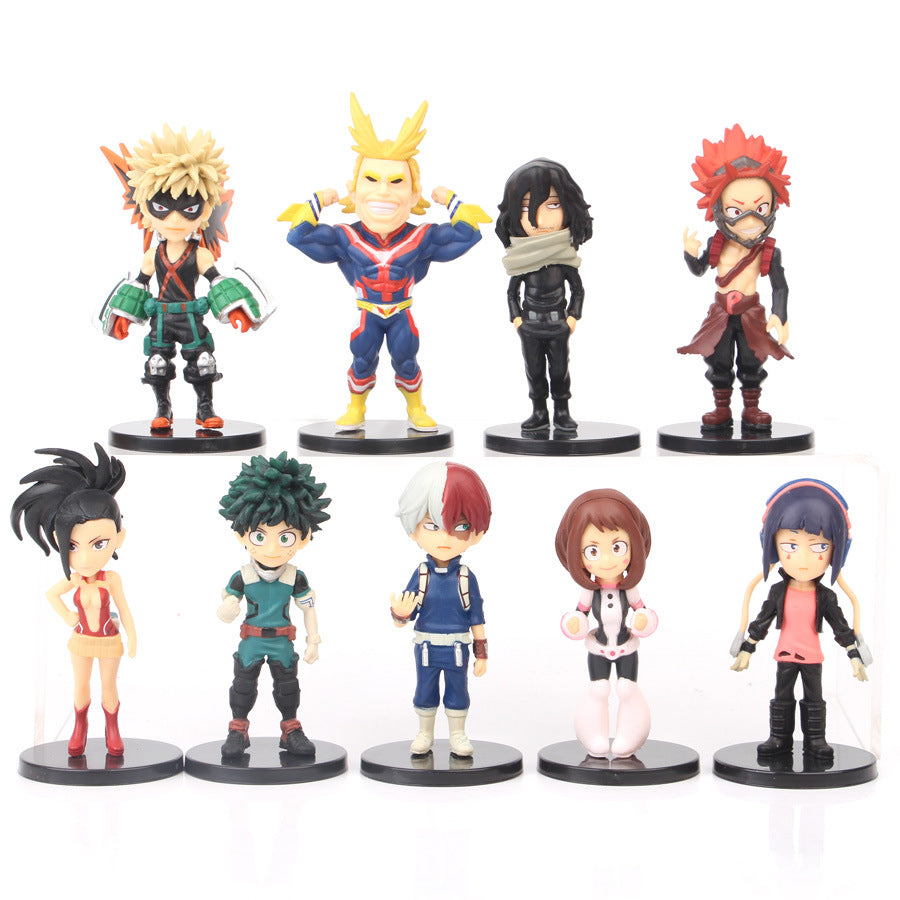 Anime School Garden Hero Series Character Doll Blind Box Egg Doll