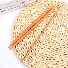 4pcs Double-ended Bamboo Sweater Needles Halloween Christmas For Mom