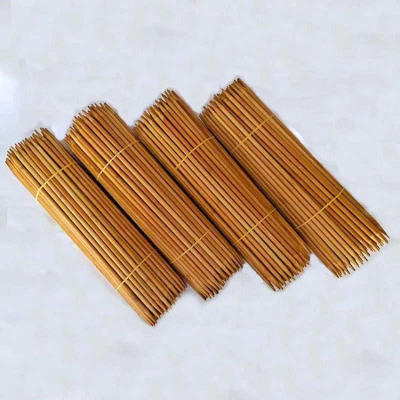 4pcs Double-ended Bamboo Sweater Needles Halloween Christmas For Mom
