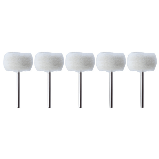10pcs Wool Polishing Head Buffing Felt Rotary Tool Accessories