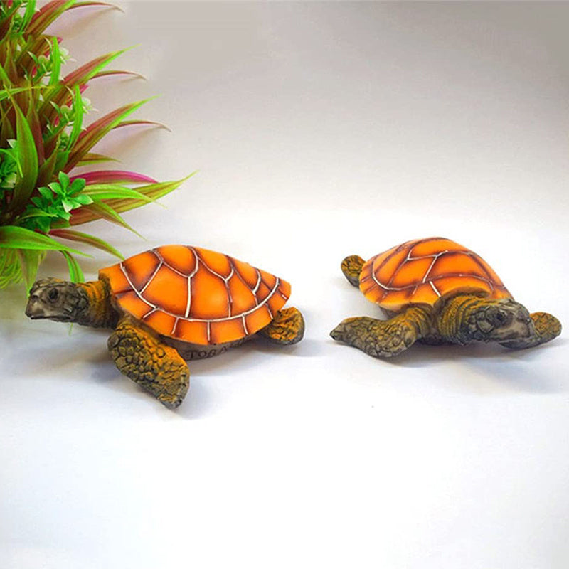 Aquarium Turtle Ornament Polyresin Decoration Fish Tank Accessories