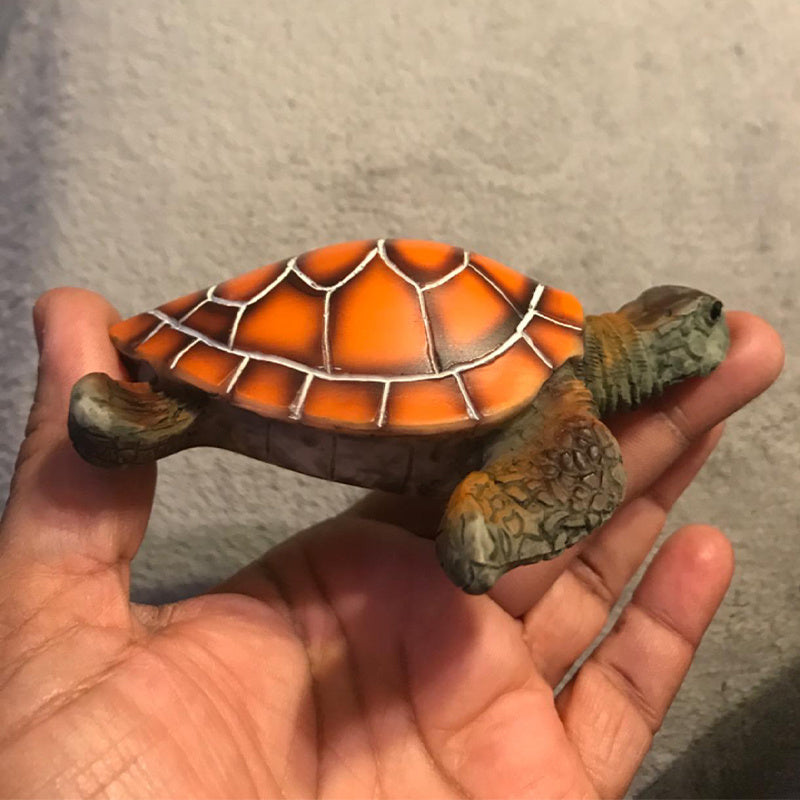 Aquarium Turtle Ornament Polyresin Decoration Fish Tank Accessories