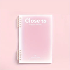 B5 Spiral Notebook 10x7, 120 Pages, College Ruled, Plastic Hardcover