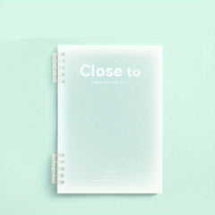 B5 Spiral Notebook 10x7, 120 Pages, College Ruled, Plastic Hardcover