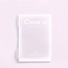 B5 Spiral Notebook 10x7, 120 Pages, College Ruled, Plastic Hardcover
