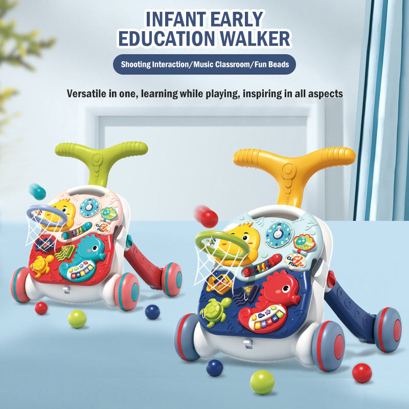 Baby Walker with Basketball, Music & Learning Activities