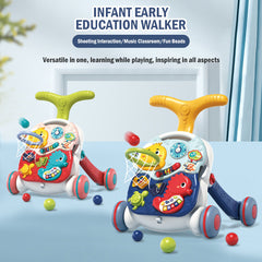 Baby Walker with Basketball, Music & Learning Activities