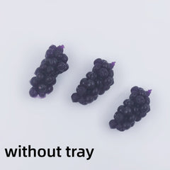 Mini Green Purple Grapes Toys for Dollhouse Gift